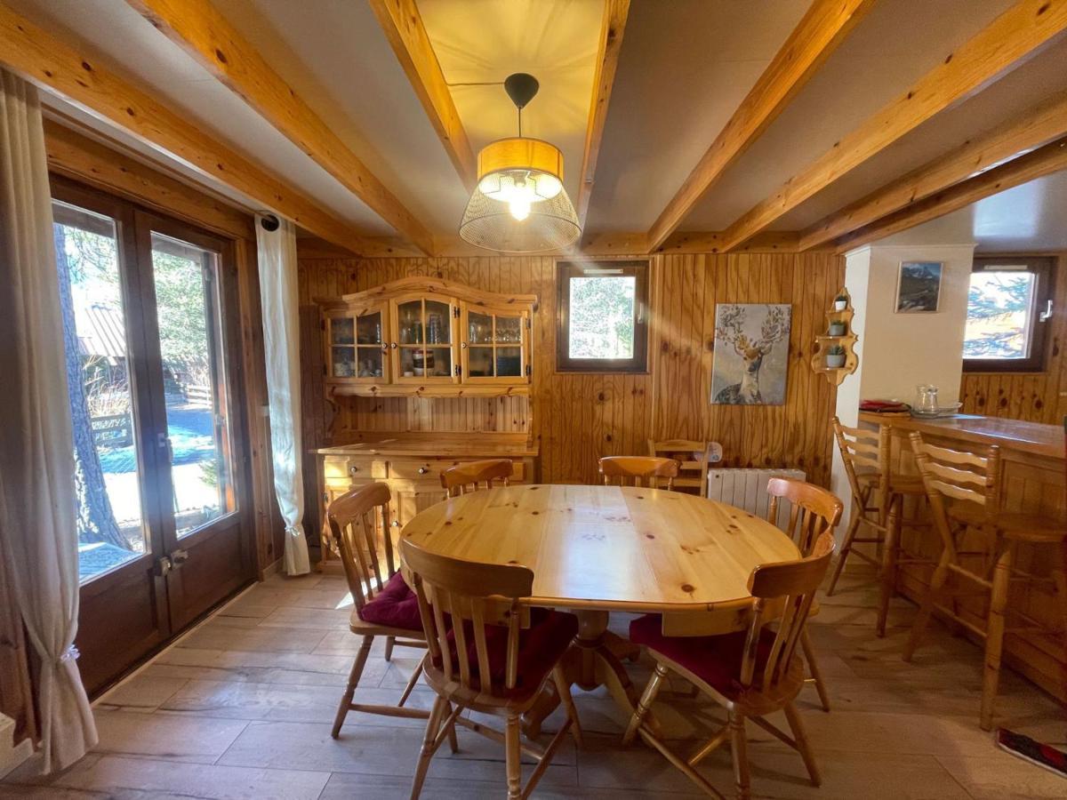 Grand Chalet Entre Barcelonnette Et Praloup, 3 Chambres, Terrasse Ombragee, Acces Navette Et Golf - Fr-1-165A-121 Dış mekan fotoğraf
